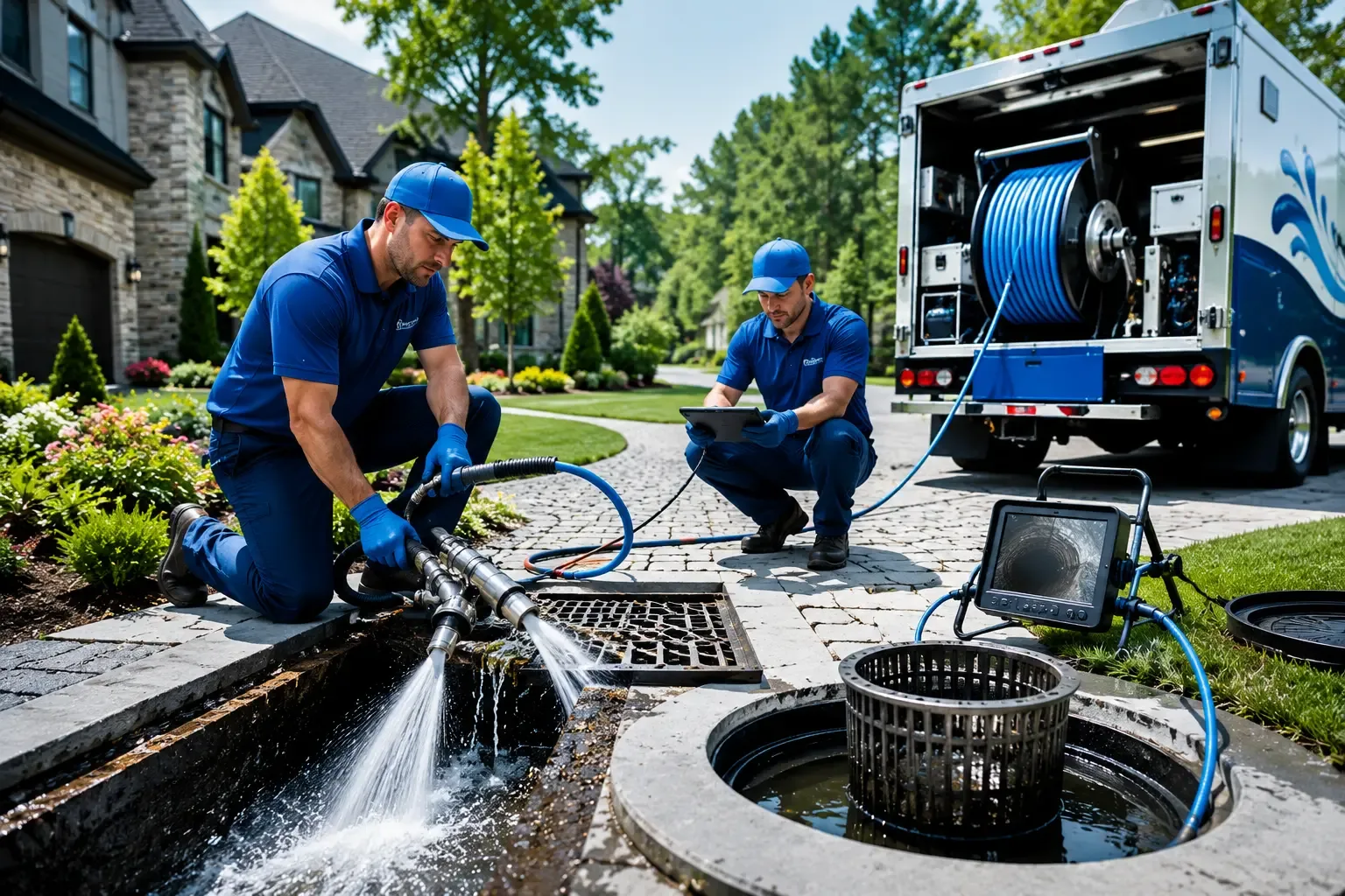 Local outdoor drain cleaning professionals in Etna Green, IN
